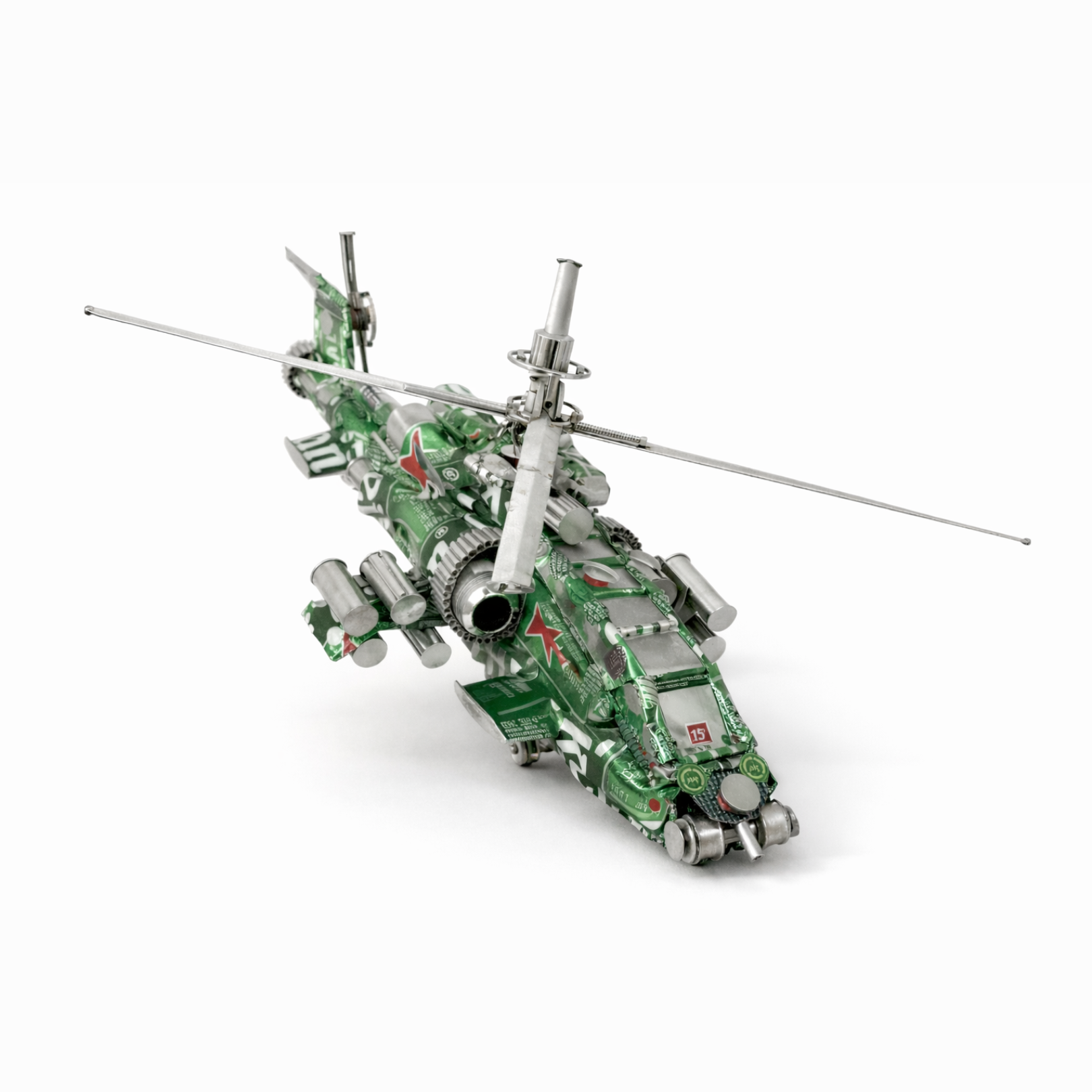 Helicóptero reciclado — Producción limitada